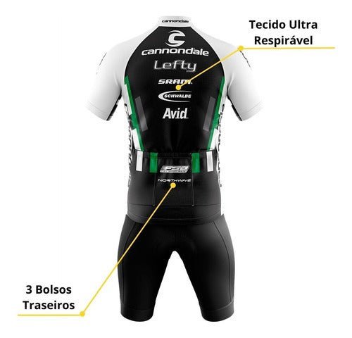 Conjunto Ciclismo Bermuda e Camisa Cannondale