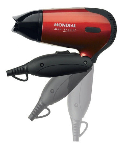 Secador de cabelo Mondial Max Travel SC-10 vermelho e preto 110V/220V