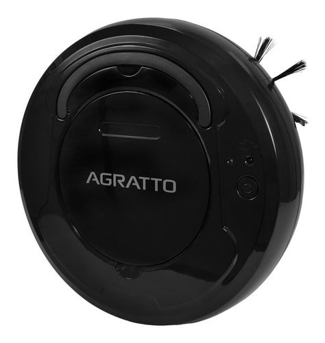 Aspirador De Pó Robô Praticci Aar01i-04 Pt Usb 3.7v Agratto