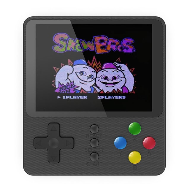 RetroPlay 500 - Console Portátil de Jogos de Vídeo com 500 Jogos em 1, Tela LCD Colorida de 3.0 Polegadas